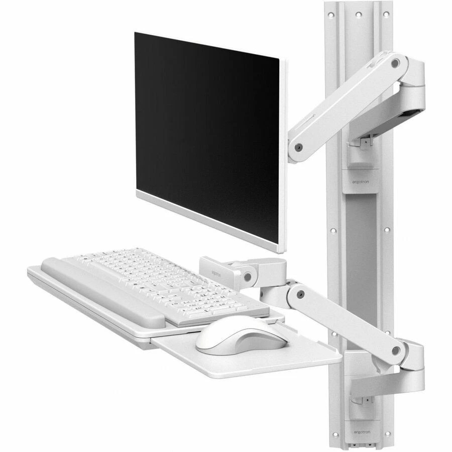 Ergotron Wall Mount for Monitor LCD Display Keyboard White