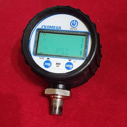 Omega 3000 psi advanced digital pressure gauge gas liquid DPG8001-3K M5103/0112