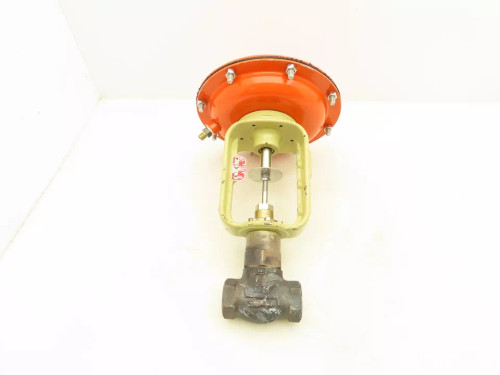 Fisher 32-24 588 Pneumatic Diaphragm Control Valve 1/2" Threaded 250 Bronze