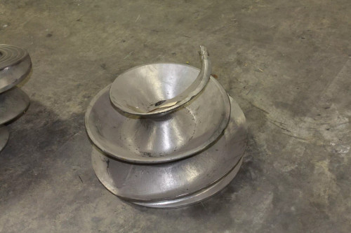 Auger/ Impeller Cast Iron P/N 6x6x9 22"W x 17"T