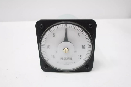 General Electric Ge 50-103742AJMX1BEDCW Varmeter 15-0-15megavars