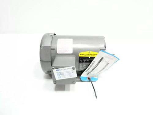 Baldor 34A51-482 Ac Motor 48 3ph 1/3hp 3450rpm 575v-ac