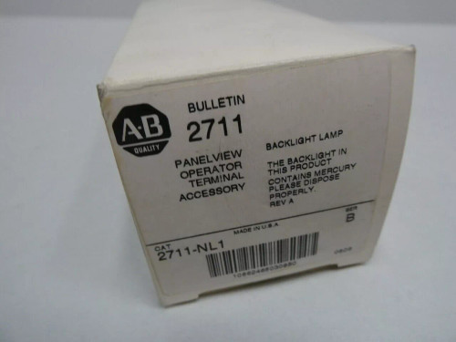 Allen Bradley 2711-NL1 Panelview Operator Terminal Backlight Lamp Ser B