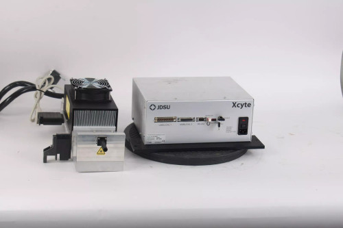 JDSU Xcyte CY-355-020-M1 Quasi Laser Head W/ CY-PS-6224 Continuous Power Supply