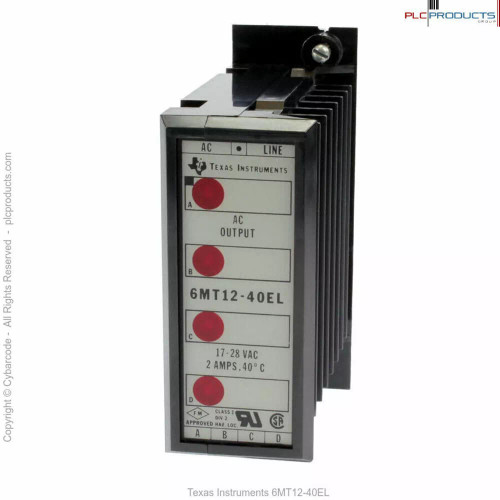 Texas Instruments 6MT12-40EL Output Module - New (old stock)