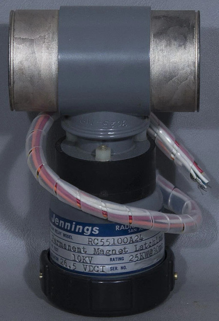 NEW Jennings RC55100A24 Magnet Latching Vacuum Relay 10 kV 25 kW @ 30 MHz (mc)
