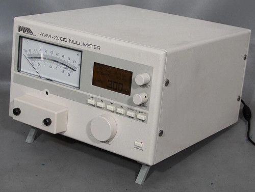 Tegam/PPM AVM-2000 Null Meter/Nullmeter Detector Nanovoltmeter