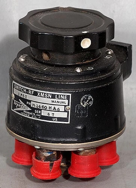 Transco/L3/Dowkey M1460HA6 SP6T Transmission Line Type-N RF Coaxial Switch