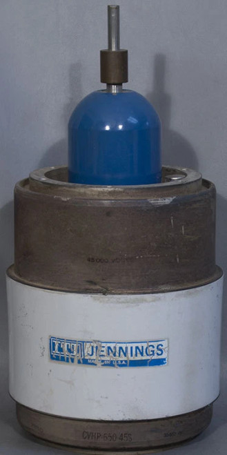 Jennings Technology CVHP-650-45S Vacuum Variable Capacitor 30-650 pF 45 kV