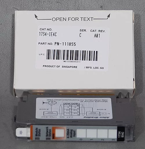 NEW Allen-Bradley 1734-IE4C POINT I/O .4-Channel Current Analog Input Module