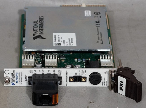 National Instruments NI PXI-4110 3-Ch DC Programmable Power Supply Card 20 V 1 A