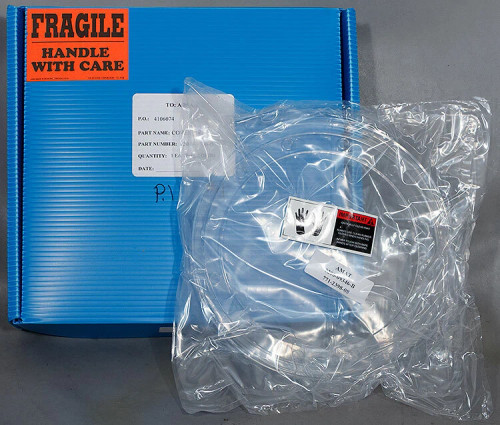 NEW Applied Materials/AMAT PN: 0200-09346 Cover Wrap Around Quartz Oxide