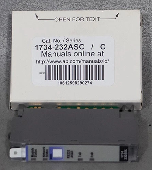 NEW Allen-Bradley 1734-232ASC POINT I/O RS-232 ASCII Module