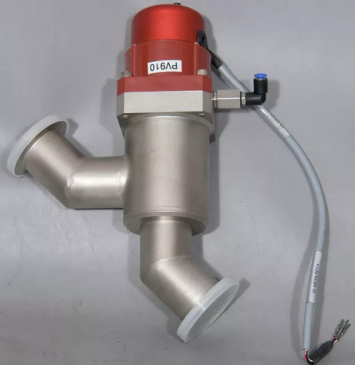 MKS LPJ1-40-IK-CLHXXX Inline Isolation NW40 Vacuum Valve ASM PN: 50-125108A28