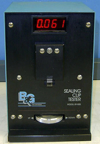 B&G Enterprises 01-008/12-008 Sealing Clip Tester (Fault Semiconductor)