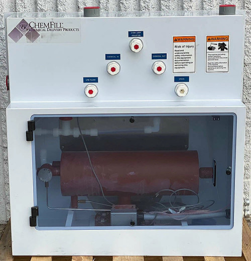 FSI/BOC Edwards ChemFill Chemical Delivery System w/Dynatrol CL-10 Detector FSI/BOC Edwards ChemFill Chemical Delivery System w/Dynatrol CL-10 Detector