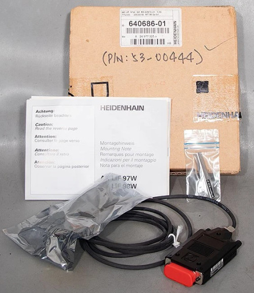 NEW Heidenhain AK LIF 97W Exposed Linear Encoder Scanning Head, ASM PN: 53-00444HISTORY