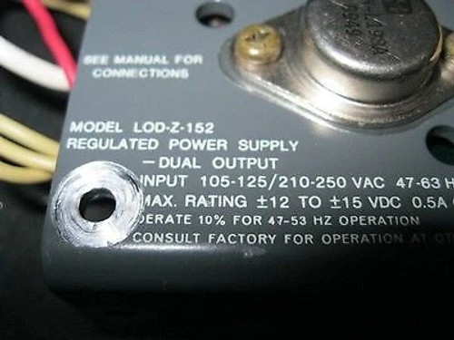 LAMBDA 398-18420-1 POWER SUPPLY, +5, +/-12V (REP