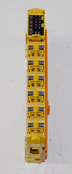 B&R Automation X20SI8110 Digital Safety Input Output Module X20BM13 Base X20
