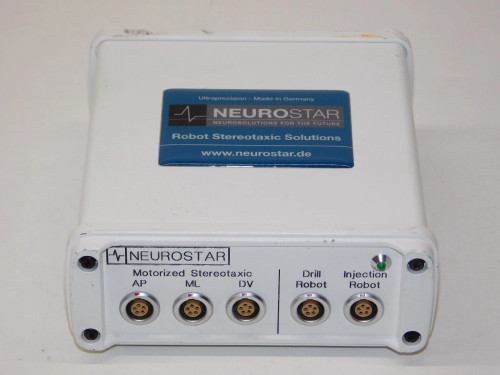 NeuroStar Drill Injection Robot Motorized Stereotaxic Controller Module Unit