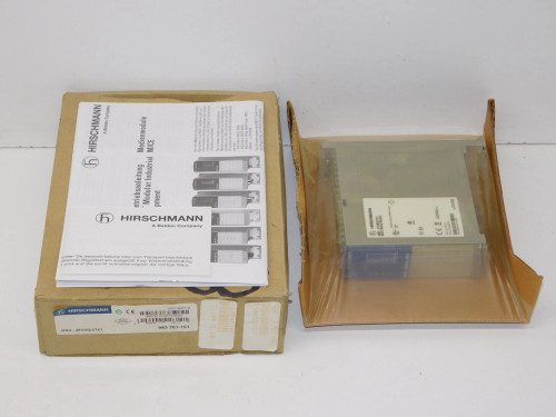 New Hirschmann 943 761-101 MM3-2FXM2/2TX1 Media Module for MICE Switch Belden New Hirschmann 943 761-101 MM3-2FXM2/2TX1 Media Module for MICE Switch Belden