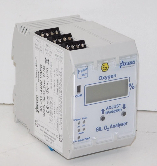 NTron Gas Measurement SIL O2 Analyser Unit SILO2 01-758 Digital Oxygen Module