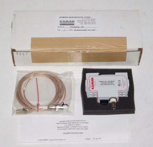 New Kaman KD2306-9C Single Channel. Non Contact Displacement Sensing System Unit