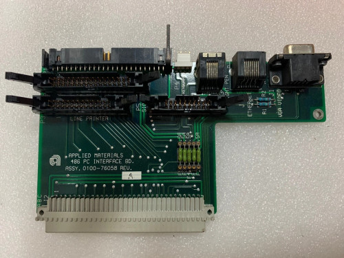 AMAT 0100-76058 BD ASSY 486PC INTERFACE AMAT 0100-76058 BD ASSY 486PC INTERFACE