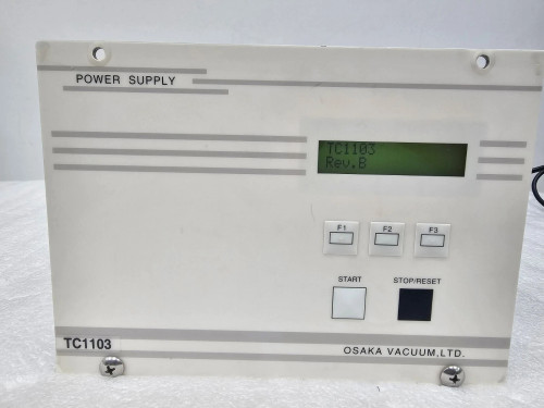 OSAKA VACUUM TC1103 Rev.B Turbo Vacuum Pump Power Supply #2