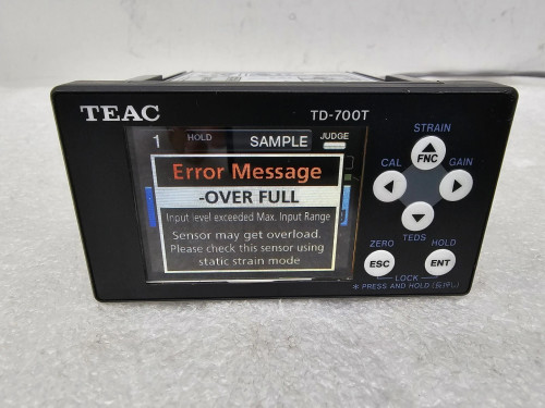 1PC TEAC TD-700T DIGITAL TRANSDUCER INDICATOR