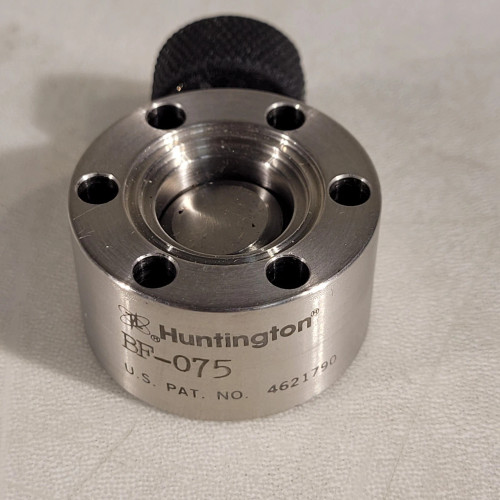 Huntington BF-075 Manual Butterfly Valve 1.33" CF Conflat DN16CF High Vacuum UHV