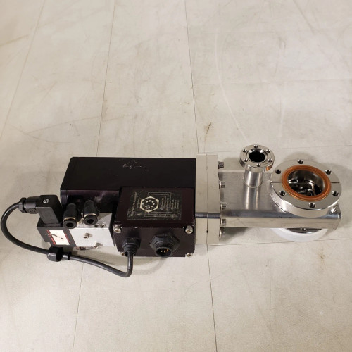 MDC 2.75" CF Conflat DN35CF Pneumatic Gate Valve w/ 1.33" Conflat Flange DN16CF MDC 2.75" CF Conflat DN35CF Pneumatic Gate Valve w/ 1.33" Conflat Flange DN16CF