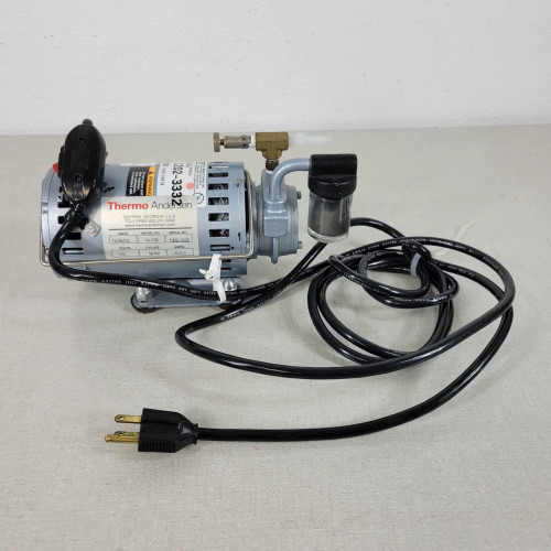 Thermo Andersen 10-709 Gast Bioaerosol Sampler Lab Vacuum Pump 50/60 Cycles HV