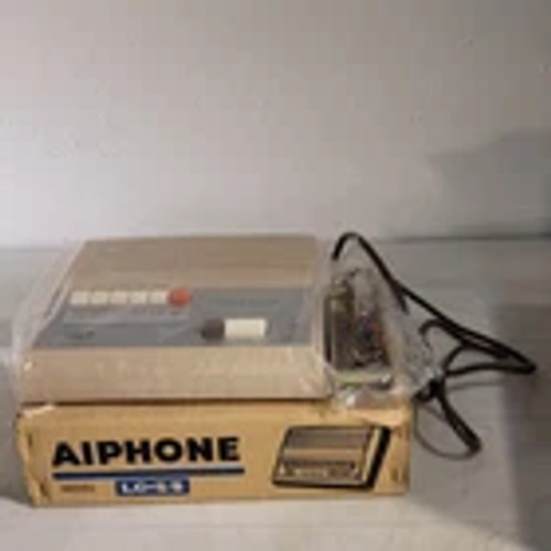 Vintage Aiphone LC-5S Loudspeaker Intercom System Microphone Transistor Speaker