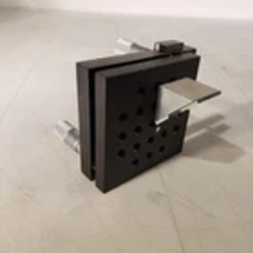 Newport 2-Axis Tilt Stage W/ 2 Daedal Starrett Micrometers 1/2" Hole Spacing