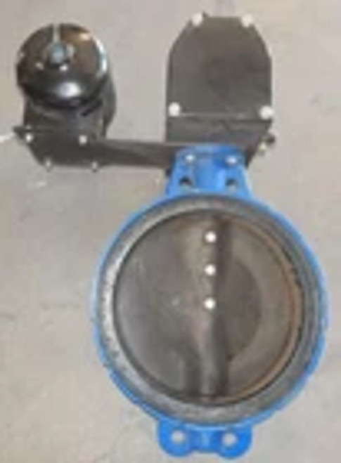 KEYSTONE RESILIENT SEAT BUTTERFLY VALVE- PNEUMATIC ACTUATOR- K-SWITCH-21"(#3571)