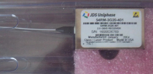 JDSU 54RM-3G20 2.5Gb/s Receiver, SC/PC Connector