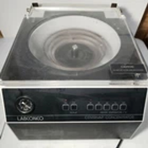 LABCONCO 78100-00 B Centrivap Concentrator Centrifuge with Rotor TESTED
