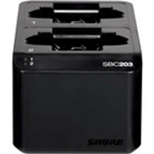 Shure SBC203 Dual Docking Recharging Station for SB903 LithiumIon Battery