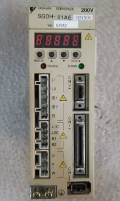 Used & Tested YASKAWA SGDH-01AE-N3Y900 Servo Drive