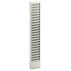 Safco Steel Magazine Rack 23 Compartments 10w x 4d x 655h Gray 4322GR