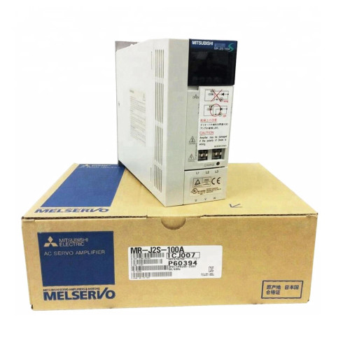Factory Sealed Mitsubishi MR-J2S-100A AC Servo Drive New In Box MRJ2S100A PLC