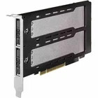 Icy Dock ToughArmor Removable 2Bay M2 NVMe SSD to PCIe 40 x8 Rack Enclosure