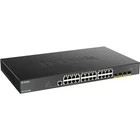 DLink 28Port 10Gigabit Smart Managed PoE Switch DGS125028XMP6KV