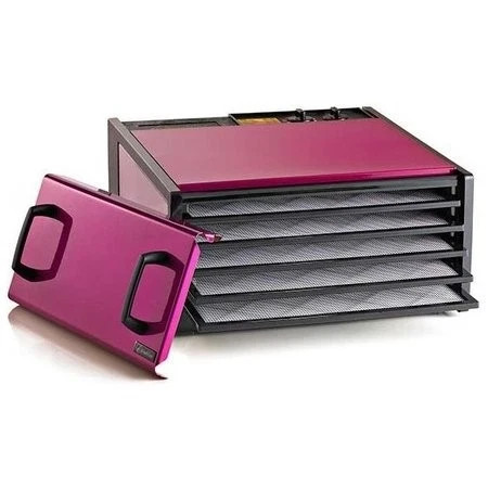 Excalibur 5 Food Dehydrator with Timer Pink D500E