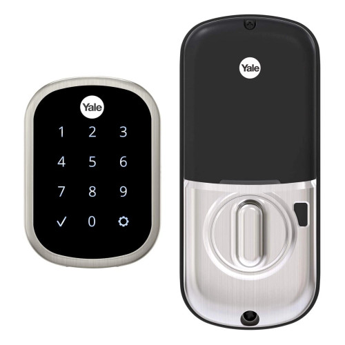 Yale Assure Lock SL KeyFree Touchscreen Door Lock Satin Nickel RYRD256NR619