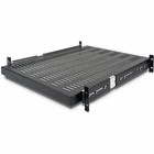 StarTech 2U Adjustable Mounting Depth Vented Sliding Rack Mount Shelf  50lb