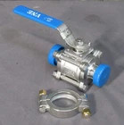 New VNE EG90CC615PM Sanitary 15 316SS Manual 2Way Ball Valve