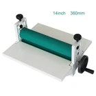 14 Manual Roll Laminating Machine Frame Cold Laminator Professional Press