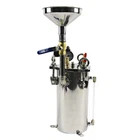 stainless steel Liquid Glue Pressure Tank Glue Fluid dispensing bucket  Funnel